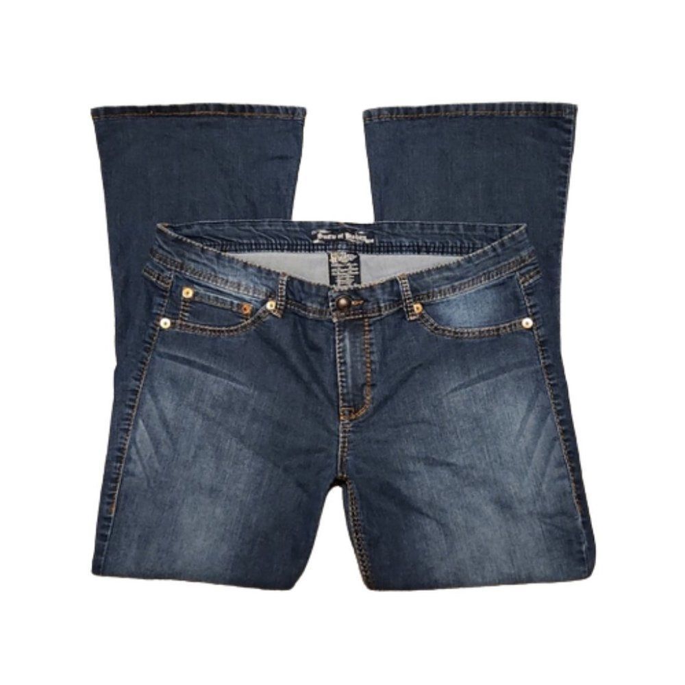 Source of Wisdom High-Rise Bootcut Jeans